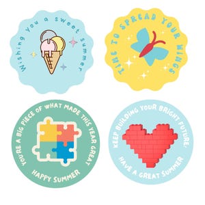 End of Year Gift Student Classroom Handout Party Favor Kindergarten Graduation Present K5 Grad Reward Summer Sendoff Creative Play Supply image 11