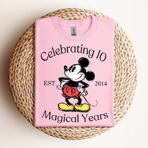 Disney Anniversary Shirt, Mickey Husband Wife Celebration Tee, Disneyland Marriage Anniversary Couple Shirt, Disney Valentines Day Shirt