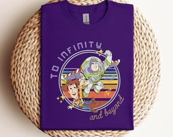 To Infinity And Beyond Shirt, Toy Story Buzz Lightyear and Woody T-Shirt, Buzz and Woody Adventure Trip Tee, Family Vacation Shirt