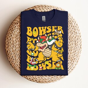Super Mario Bowser-tröja, Bowser Boss-tröja, Mario och Bowser-tröja, Bowser Bros, Super Mario-tröja, Super Mario-present, barnfödelsedag bild 5