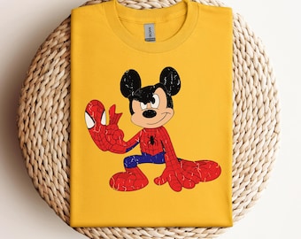 Spiderman Shirt, Disney Ohren Spiderman Shirt, Mickey Spiderman Shirt, Mickey Spidey T-Shirt, Disneyworld Kinder Shirt, BTW T-Shirt, Spiderman Kleinkind