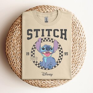 Retro Disney Lilo And Stitch Shirt, Vintage Stitch Shirt, Disneyland Family Vacation Trip Gift, Disney Birthday Gifts, Disney Squad