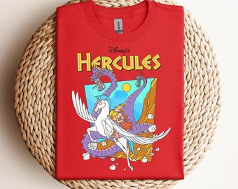 Disney Hercules Megara Hades Shirt, Vintage Hercules T-shirt, Comfort Colors Tee, Funny Magic Kingdom, Disney Family Trip, Birthday Gift