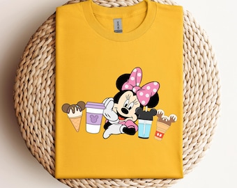 Comfort Color Minnie Mouse Shirts for Women, Disney Minnie T-Shirt, Minnie Shirt, Gifts For Girlfriend, Disney Trip Shirts