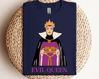 Chemise méchante reine Disney, chemise méchants Disney, t-shirt Bad Witches Club, chemise méchante reine blanche neige Disney, chemise voyage Disney, cadeau d'anniversaire