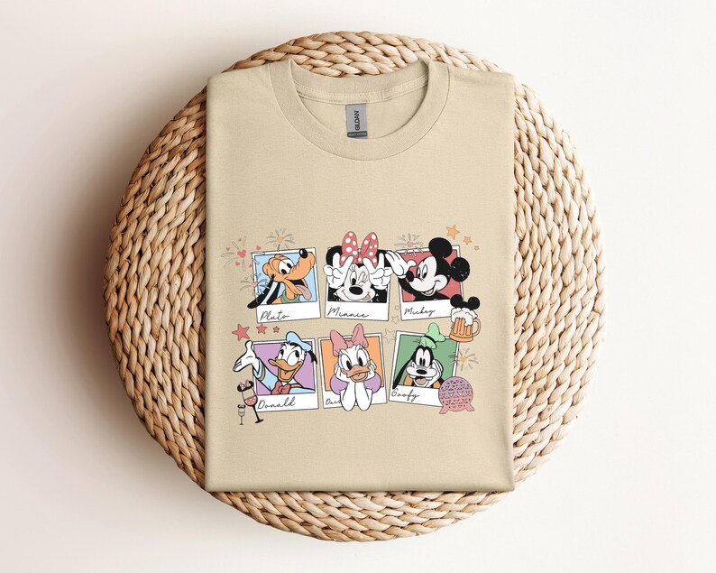 Mickey & Friends T-Shirt, Disney Trip Shirt, Disney World Shirt, Disney Friends Tee, Mickey And Co Shirt, Disneyland Shirt image 5