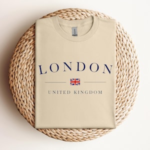 Camiseta Comfort Colors® London, camisa da Inglaterra, camisa da Inglaterra de Londres, camisa de viagem de Londres, camisa unissex