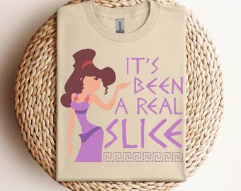 It's Been A Real Slice Shirt, Megara Shirt, Greek Myth Princess Shirt, Megara Hercules Shirt, EPCOT Family Tee, Meg Shirt