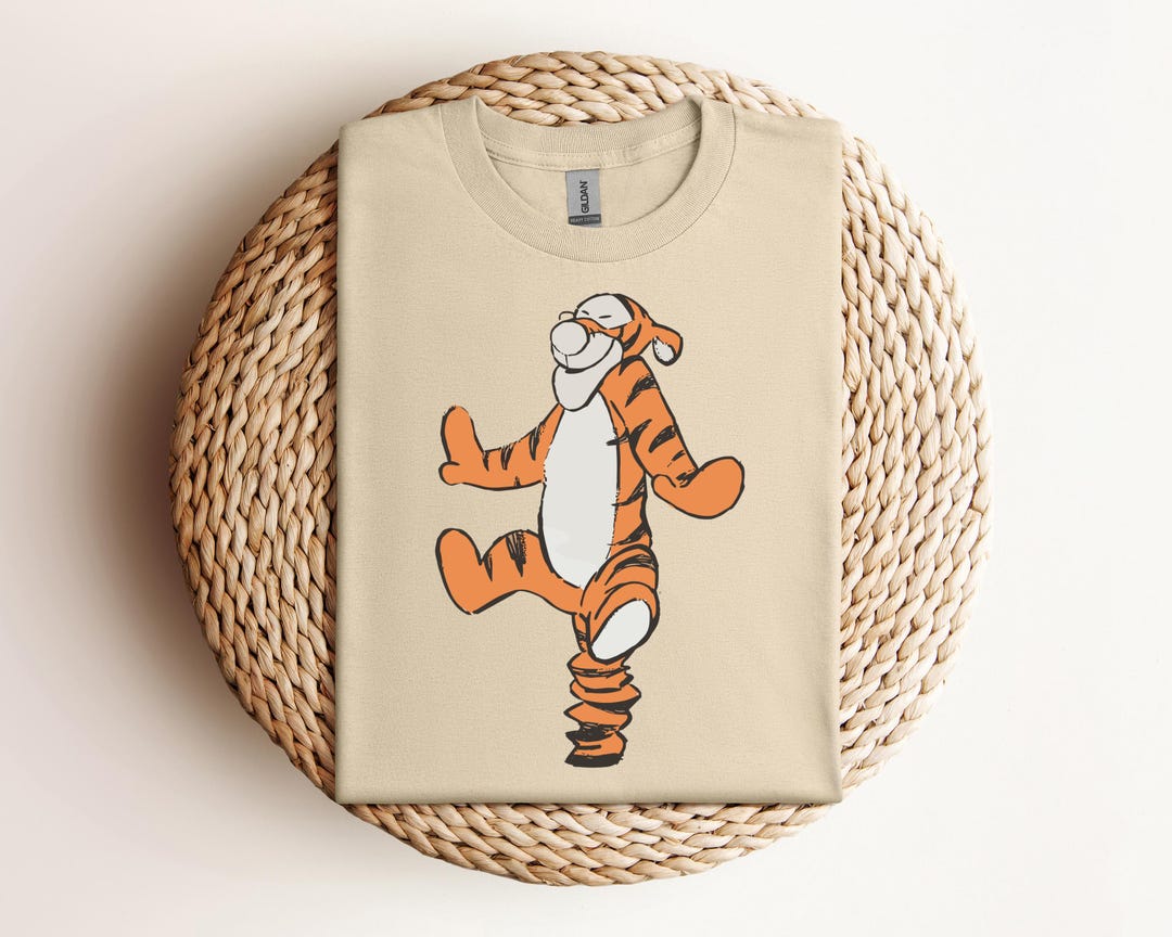 Disney Tigger Spring Shirt, Winnie the Pooh Tigger Vintage T-shirt ...