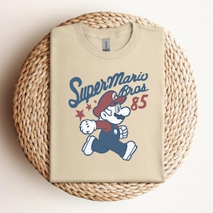 Super Mario Bros 85 Shirt, Super Mario Character Shirt, Princess Peach Shirt, Super Mario Bowser Shirt, Super Mario & Friends Party Shirt