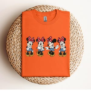 Camiseta de Minnie Mouse de Disney, camiseta de viaje de niñas de Disney, suéter de mejores amigas de Disney, camiseta clásica de Minnie, camiseta de vacaciones de Disney, camiseta de Magic Kingdom