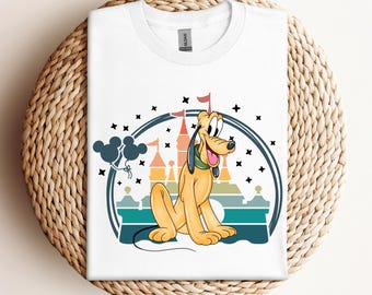 Watercolor Disney Shirt, Disney Vacation Shirt, Retro Walt Disney Shirt, Disney Family Vacation