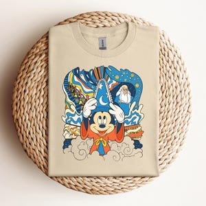 ディズニー ファンタジア コンフォートカラー シャツ、ファンタジア ソーサラー T シャツ、ミッキー ステイ マジカル T シャツ、ディズニー ハリウッド スタジオ、ディズニーランド トリップ シャツ