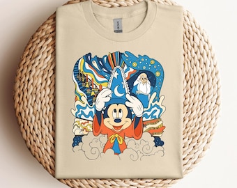 Disney Fantasia Comfort Colors Shirt, Fantasia Zauberer-T-Shirt, Mickey Stay Magical Tshirt, Disney Hollywood Studios, Disneyland Trip Shirts