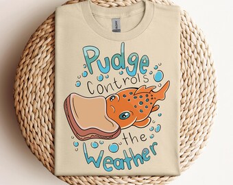 Disney Lilo and Stitch Pudge Controls The Weather Shirt, Disney Fish Pudge T-shirt, Disneyland Family Matching Shirt, Magic Kingdom Tee