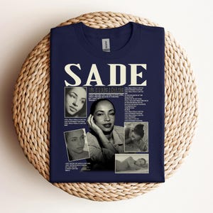 Vintage Sade Shirt, 90s Sade Music Shirt, Funny Sade 2024 Shirt Men Women, Funny Sade T Shirt