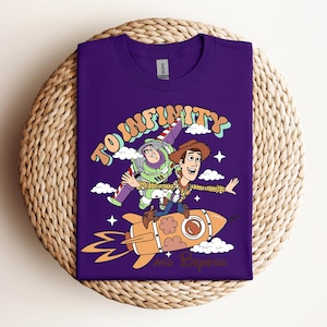 To Infinity And Beyond Shirt, Toy Story Buzz Lightyear and Woody T-Shirt, Buzz and Woody Adventure Trip Tee, Family Vacation Shirt