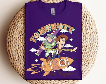 To Infinity And Beyond Shirt, Toy Story Buzz Lightyear and Woody T-Shirt, Buzz and Woody Adventure Trip Tee, Family Vacation Shirt