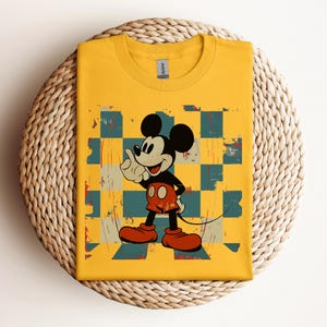 Mickey Retro T-Shirt | Disneyland Shirt | Mickey Birthday Tshirt | Shirt Sweatshirt Hoodie | Mickey Birthday Party