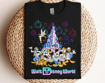 Walt Disneyworld Shirt, Mickey And Friends Shirt, Disney World Shirt, Vintage Disneywolrd Shirt, Disneyland T Shirt