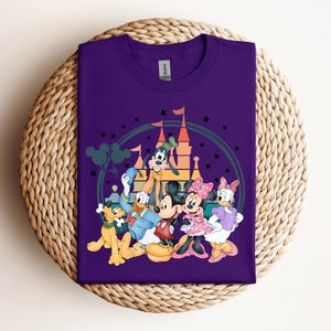 Watercolor Disney Shirt, Mickey and Friends Shirt, Disney Vacation Shirt, Retro Walt Disney Shirt, Disney Family Vacation
