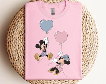 Camiseta Mickey e Minnie, Camiseta Disney, Camiseta Disney, Camiseta Disney Vacation, Camiseta Disney Balloon, Camisetas Disney Family