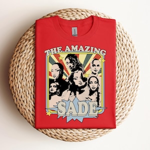 Retro Sade Shirt, Vintage Sade Adu Shirt, Sade Fan Gift Shirt, Sade Tour Shirt, Sade World Tour, Sade shirt Sade Rap Hip Hop 90 Vintage tee