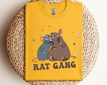 Ratatouille Remy And Emile Rat Gang Shirt, Disney Ratatouille Shirt, Little Chef Remy Shirt, Chef Remy Shirt, Remy Gusteau's Shirt