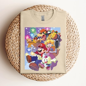 Super Mario Friends Shirt, Super Mario Character Shirt, Mario & Friends Race Shirt, Super Mario Shirt, Mario Bros Shirt, Mario Sweatshirt