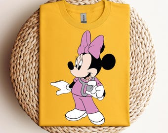 Disney Nurse Week Shirt, Minnie Nurse Shirt, Disney Nurse Mom Shirt, Disney Pediatric Nurse Shirt, Disney Minnie Nursing Grad Gift