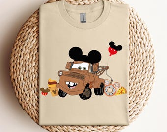 Disney Tow Mater Shirts, Lightning McQueen Shirt, Disney Cars Snacks Shirt, Disney Cars Hoodie Sweatshirt, Disneyworld, Cars Land Shirt