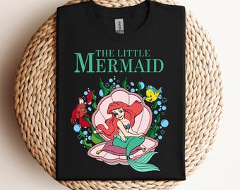 Comfort Colors® The Little Mermaid Shirt, Disney T-shirt, Women's Little Mermaid Ariel Shirt, Ariel Mermaid Shirt, Disney Ariel Shirt