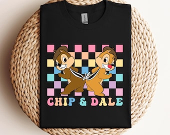 Maglietta Comfort Colors® Chip N Dale Safari, maglietta Chip e Ciop, maglietta Disney Chip e Ciop, maglietta Chip e Ciop Animal Kingdom, Disney Safari