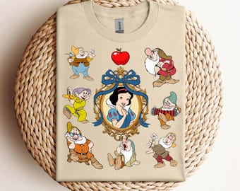 Schneewittchen Prinzessin Coquette Magischer Bogen Shirt, Prinzessin Trip Shirt, Mädchen Reise Shirt, Prinzessin Squad Vibes, Besties Shirt