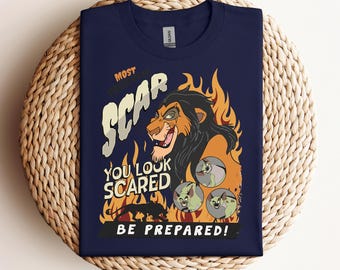 Disney Villains Scar & the Hyenas Shirt, The Lion King Characters Tee, Disneyland family 2025 Trip, Disney Villains halloween