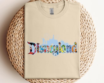 Comfort Colors Disneyland Original-skjortan, Musse Disney-skjorta, Musse och vänner-skjorta, Disneyland-skjorta, skjorta för kvinnor, Disney-familjetröja