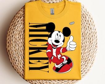 Camiseta de Disney Mickey Mouse Cool Guy, Mickey y sus amigos, camiseta familiar a juego de Disneyland, camiseta de Magic Kingdom, camiseta del parque temático WDW Epcot