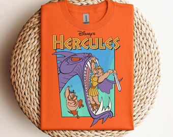Vintage Disney Hercules Philoctetes Shirt, Hercules And Phil Disney Retro T-shirt, Magic Kingdom Tee, Disneyland Trip Family Holiday Outfits