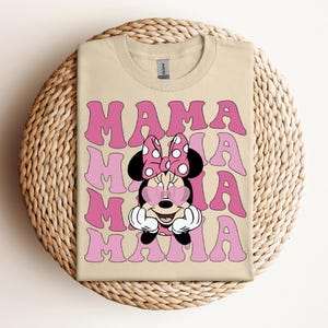 Disney Mama Shirt, Minnie Disney Mom Shirt, Minnie Mama Tee, Disney Mommy Birthday Shirt, Disney Family Trip Tee