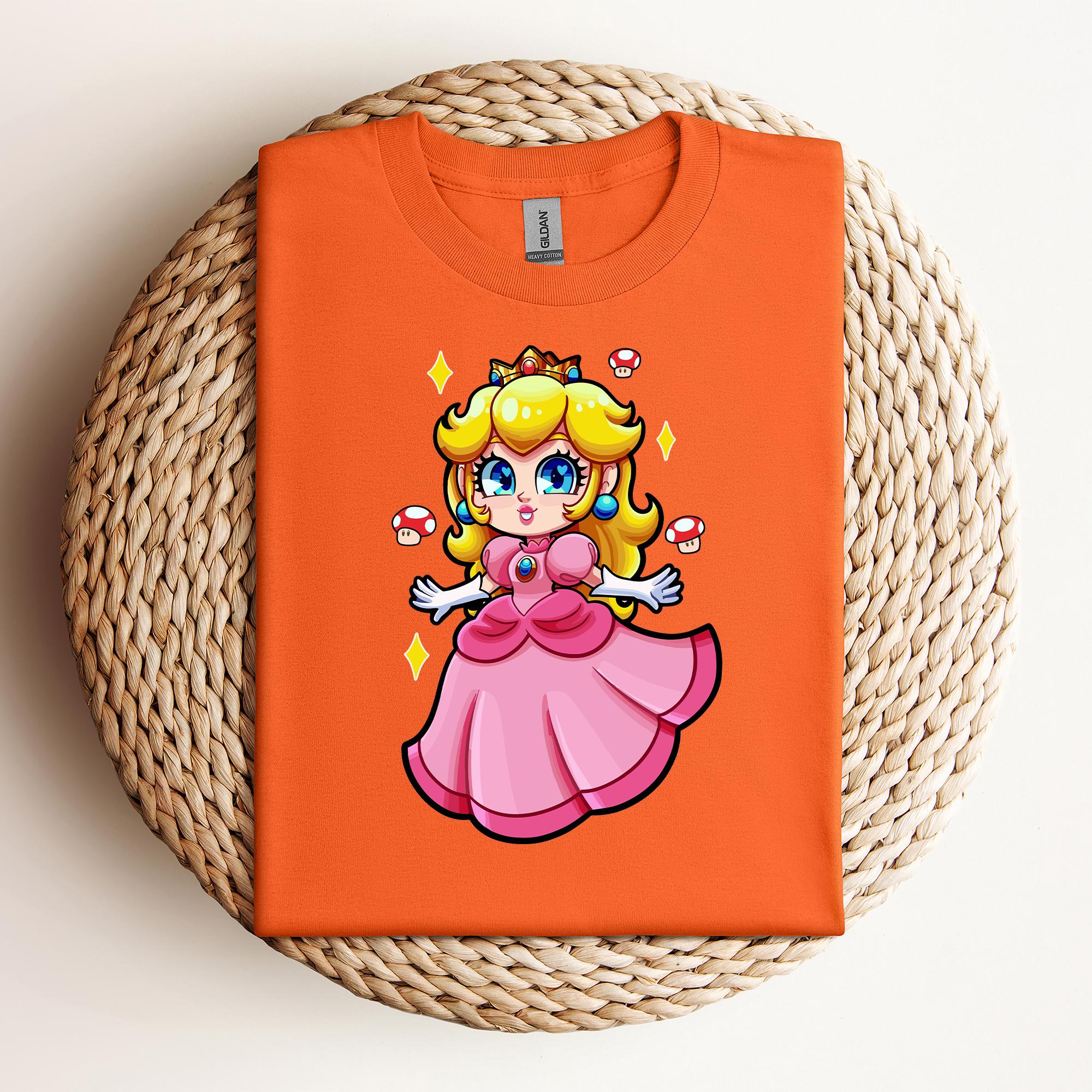 ピーチ姫シャツ、ピーチ姫ニンテンドーワールドシャツ、スーパーマリオ