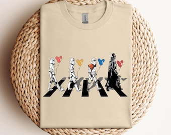 Comfort Colors® Vintage Disney Star Wars-skjortor, Disney Star Wars Darth Vader Storm Trooper-skjorta, Disneyworld-skjorta, Disney-familjeskjortor