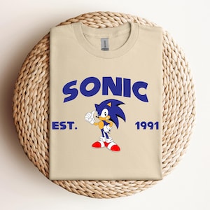 Limited Sonic The Hedgehog Vintage Shirt, Sonic The Hedgehog Retro Shirt, Vintage Homage Shirt, Birthday Gifts