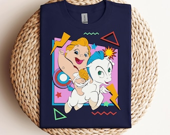 90s Baby Hercules and Pegasus Shirt Disney Hercules Shirt, Disney World Disneyland Family Matching Tee, Animal Kingdom Shirts
