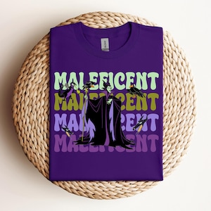 Retro Disney Villains Sleeping Beauty Maleficent Old School Poster Shirt, Disney Maleficent Comfort Colors Shirt, Disneyworld Shirt