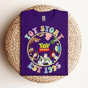 Toy Story Est. 1995 Shirt, Disney World Toy Story Shirt, Disney Freund Shirt, Toy Story Film Charaktere Shirt, Freunde T-Shirt