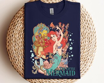 The Little Mermaid Shirt, Disney T-shirt, Women's Little Mermaid Ariel Shirt, Ariel Mermaid Shirt, Disney Ariel Shirt