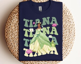 Disney Princess Tiana Shirt, Disneyland Princess Trip Shirt, Princess Tiana and The Frog Shirt, Disney Girls Trip Shirt, Princess Tiana Trip