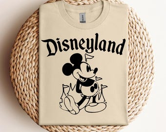 Comfort Colors® Disneyland Sweatshirt, Mickey Mouse Sweatshirt, Disneyland Mickey Sweatshirt, Mickey Hoodie, Disney Trip, Disney Sweatshirt
