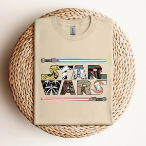 Comfort Colors® Disney Star Wars T-Shirt, Star Wars Shirt, Darth Vader Shirt, Galaxy's Edge Shirt, Retro Star Wars Shirt