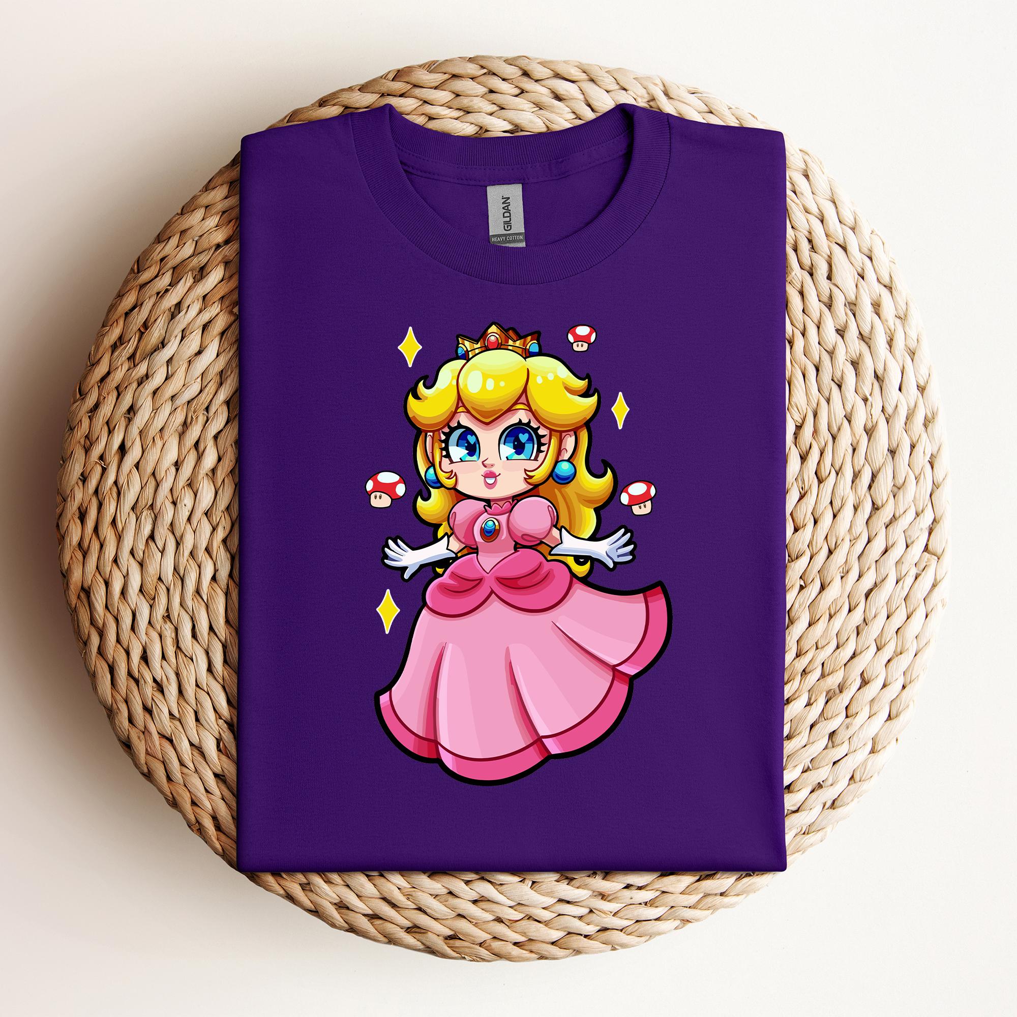 ピーチ姫シャツ、ピーチ姫ニンテンドーワールドシャツ、スーパーマリオ